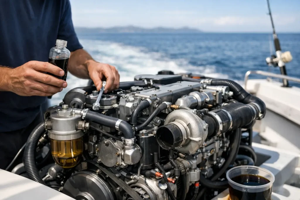 Trattamento motore nautico diesel: cosa cambia