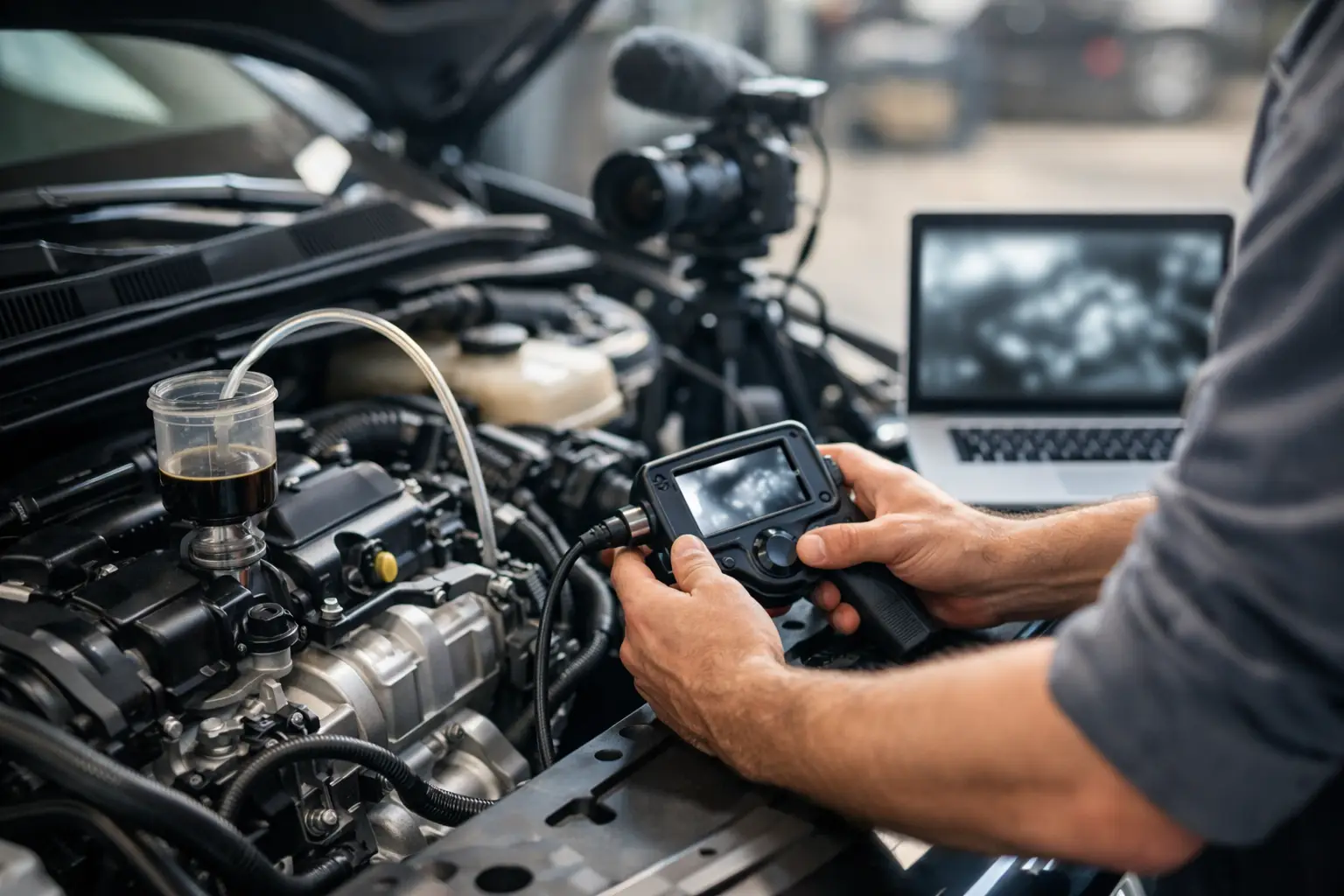 Video prova trattamento motore benzina reale