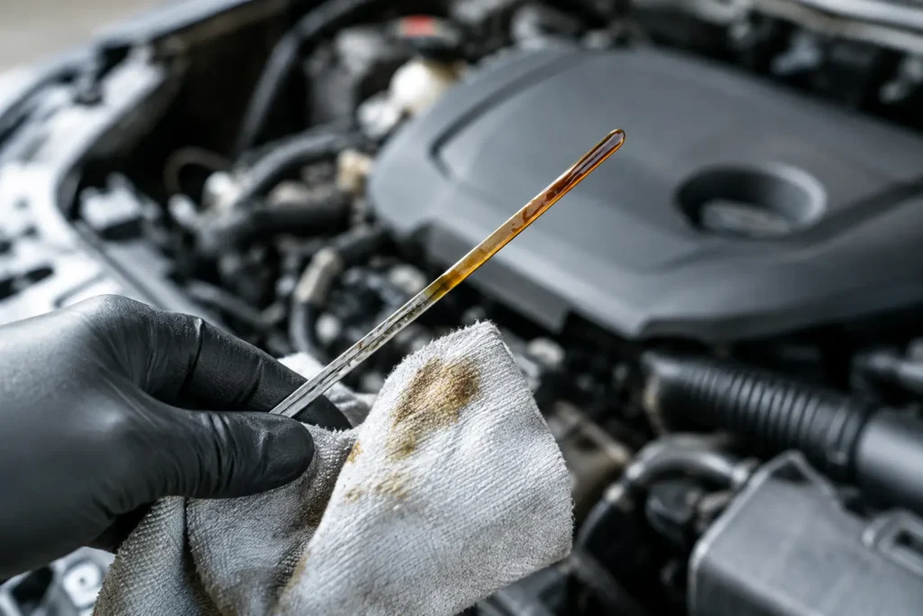 8 segnali di consumo olio eccessivo del motore