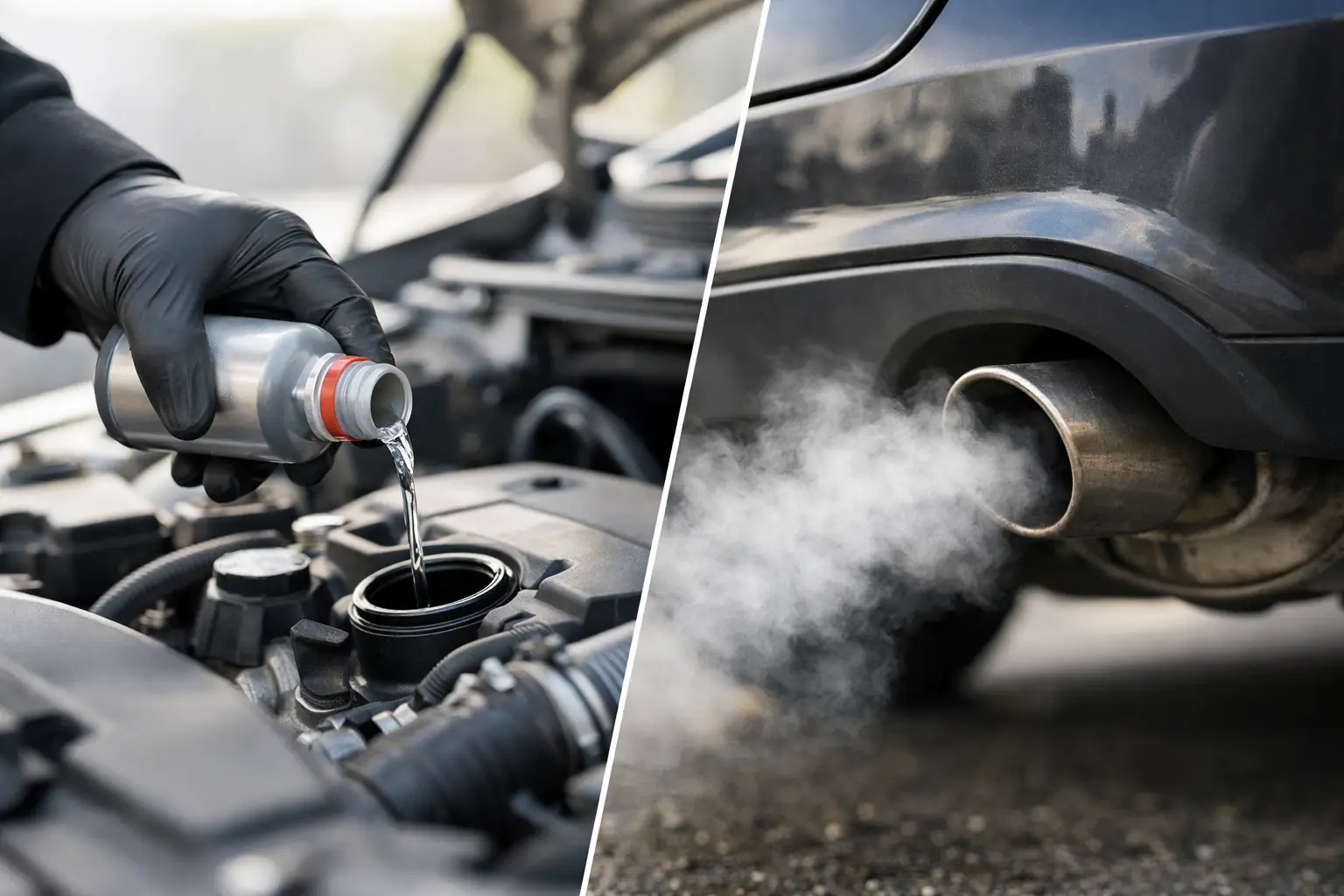 Il trattamento riduce i fumi del motore?